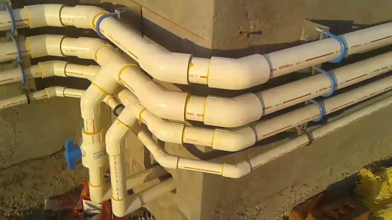 Super terrace pipe line fitting