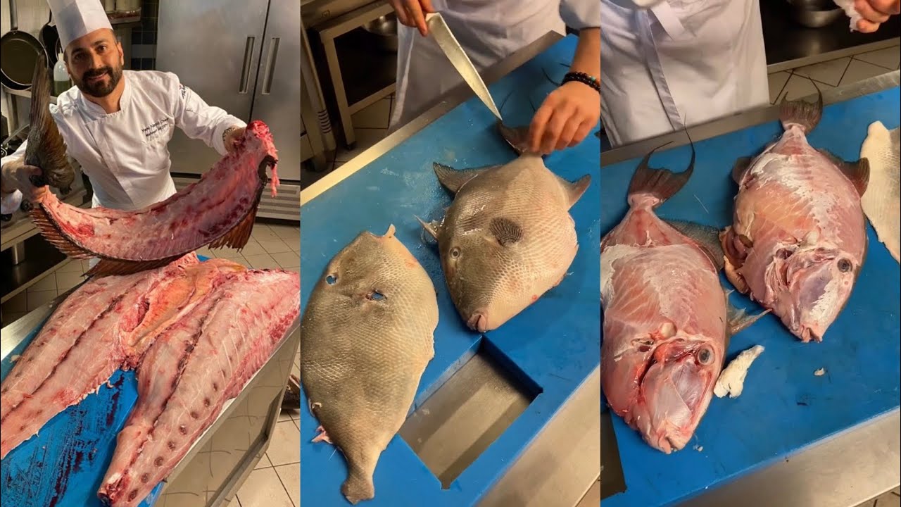 Chef MEHMET GEZEN Seafood Show-