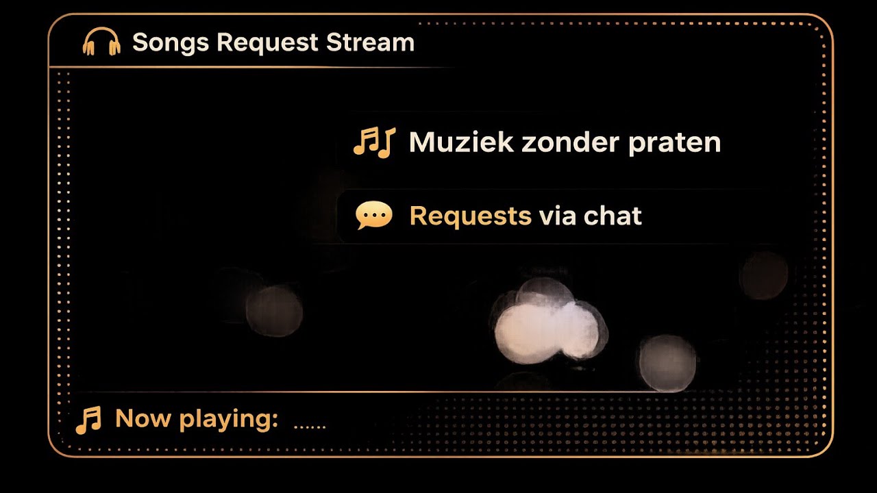 Update/ Q and A/ song request  chat stream