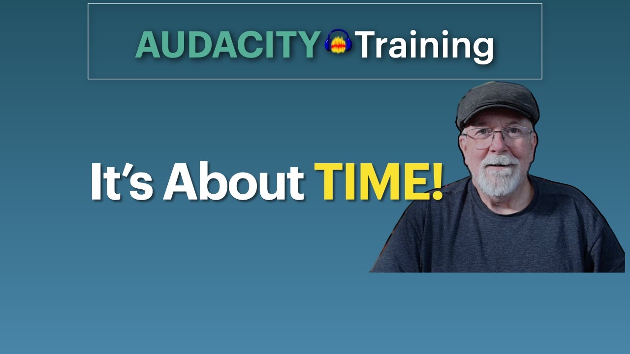 Трек времени в Audacity