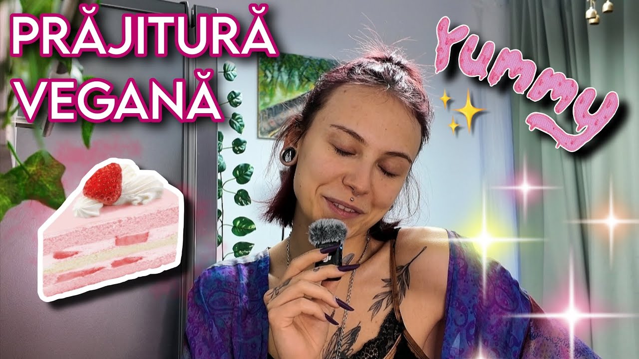 Prăjitură vegană fara zahăr 🍓🎀🍰