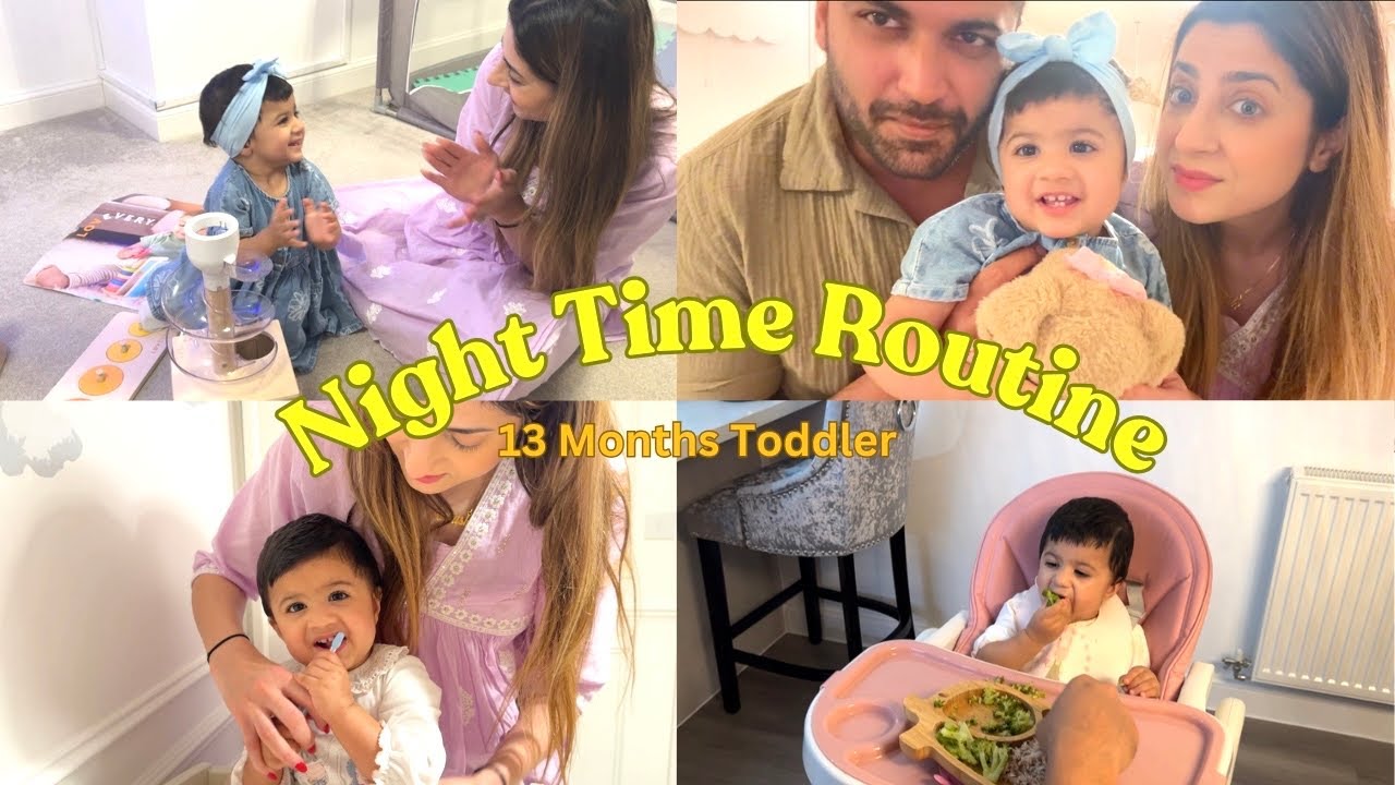 My 1 Year Old Baby Night Time Routine | Play Time, Meal, Recommendations