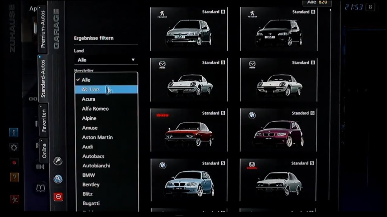 Gran Turismo 5 all cars
