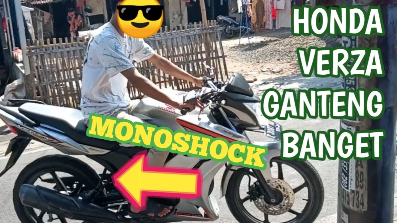 Honda Verza Modif Jadi Monoshock