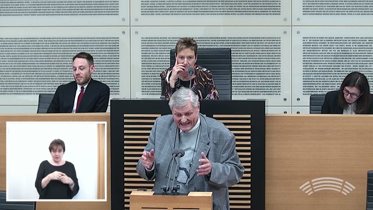 Hermann Josef Scharf: Änderung Saarl. Krankenhausgesetz (2)