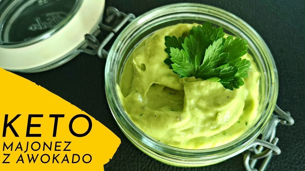 KETO | Domowy majonez z awokado
