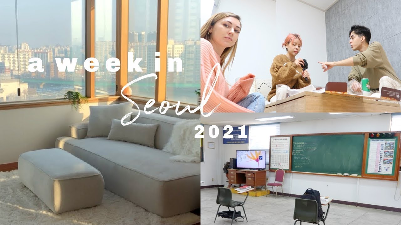 A Week Living Alone in Seoul, Korea in 2021 | friends, home updates + snowy days
