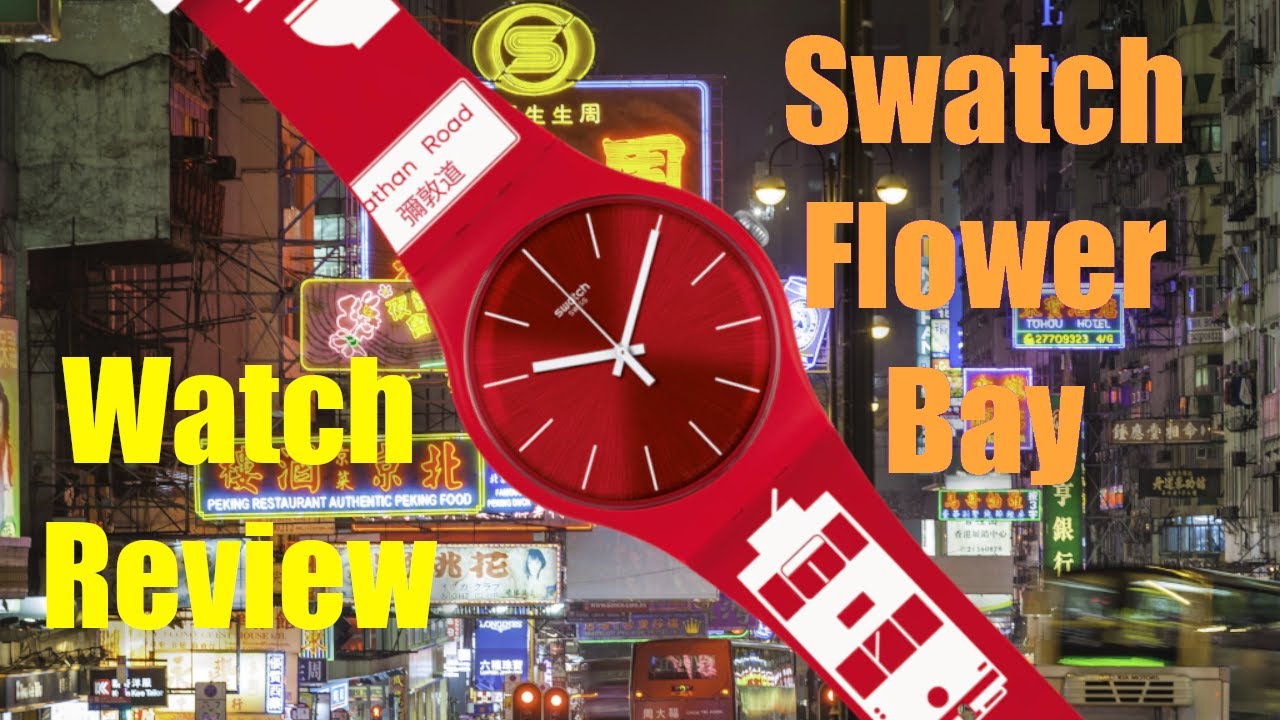 Обзор часов: Swatch Flower Bay (SUOZ232)