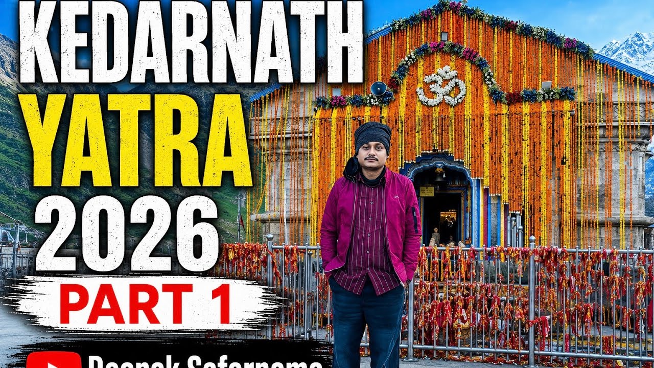 Kedarnath Yatra 2026 Part 1 | Baba Kedar Ke Divya Darshan 🙏 | Kedarnath Vlog Hindi