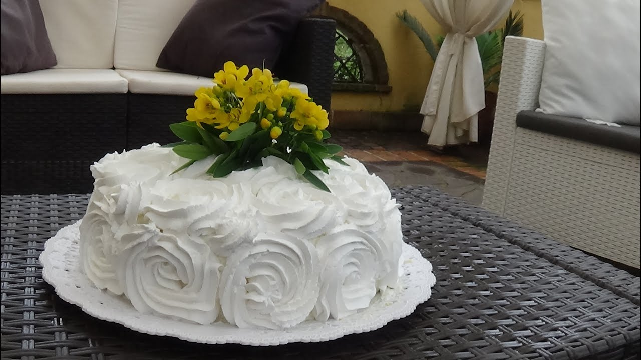 Torta all'ananas e crema Chantilly (Facilissima) |GC