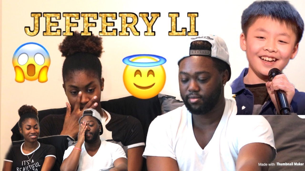 America's Got Talent Jeffrey Li Reaction!!!!