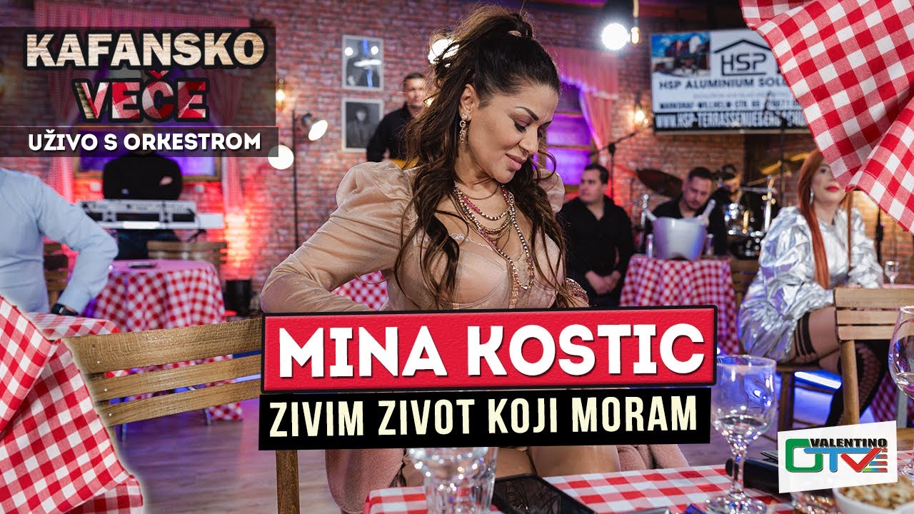 MINA KOSTIC - ZIVIM ZIVOT KOJI MORAM | UZIVO | 2022 | OTV VALENTINO