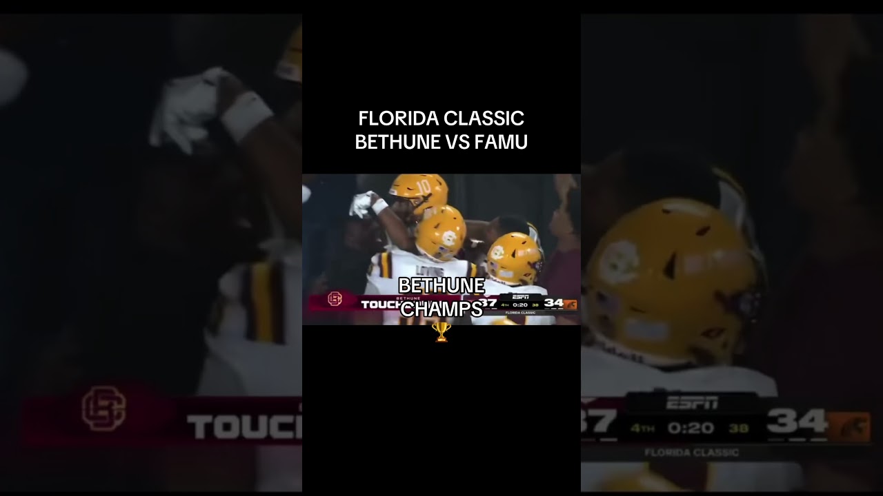 FLORIDA CLASSIC BETHUNE VS FAMU