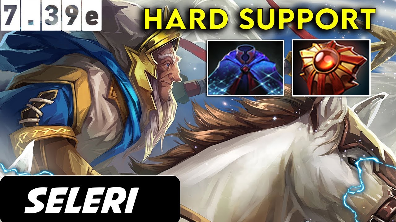Seleri Keeper Of The Light Hard Support - Dota 2 Patch 7.39e Pro Player Full Gameplay