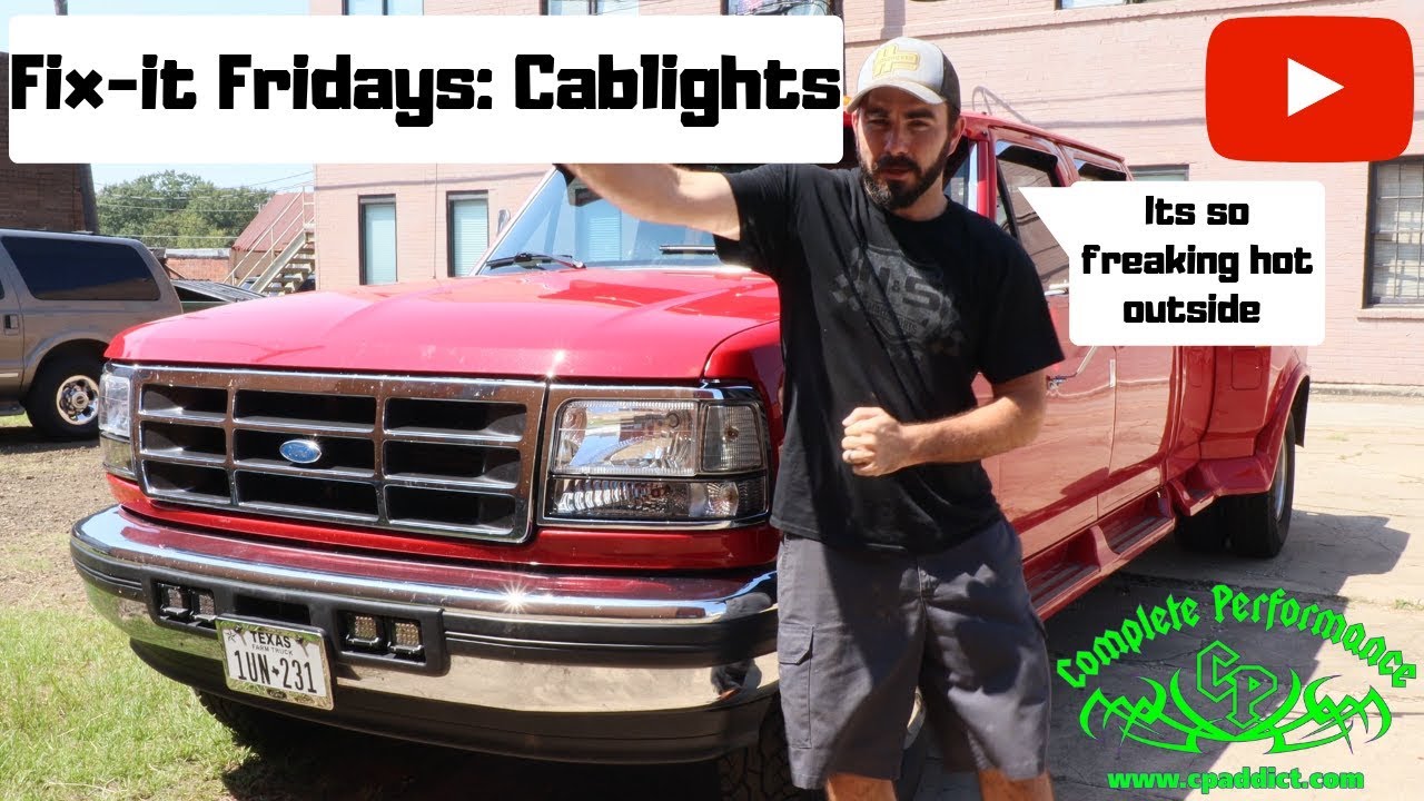 Fix-it Friday: 1980-1997 F-Series Truck Cab light Install