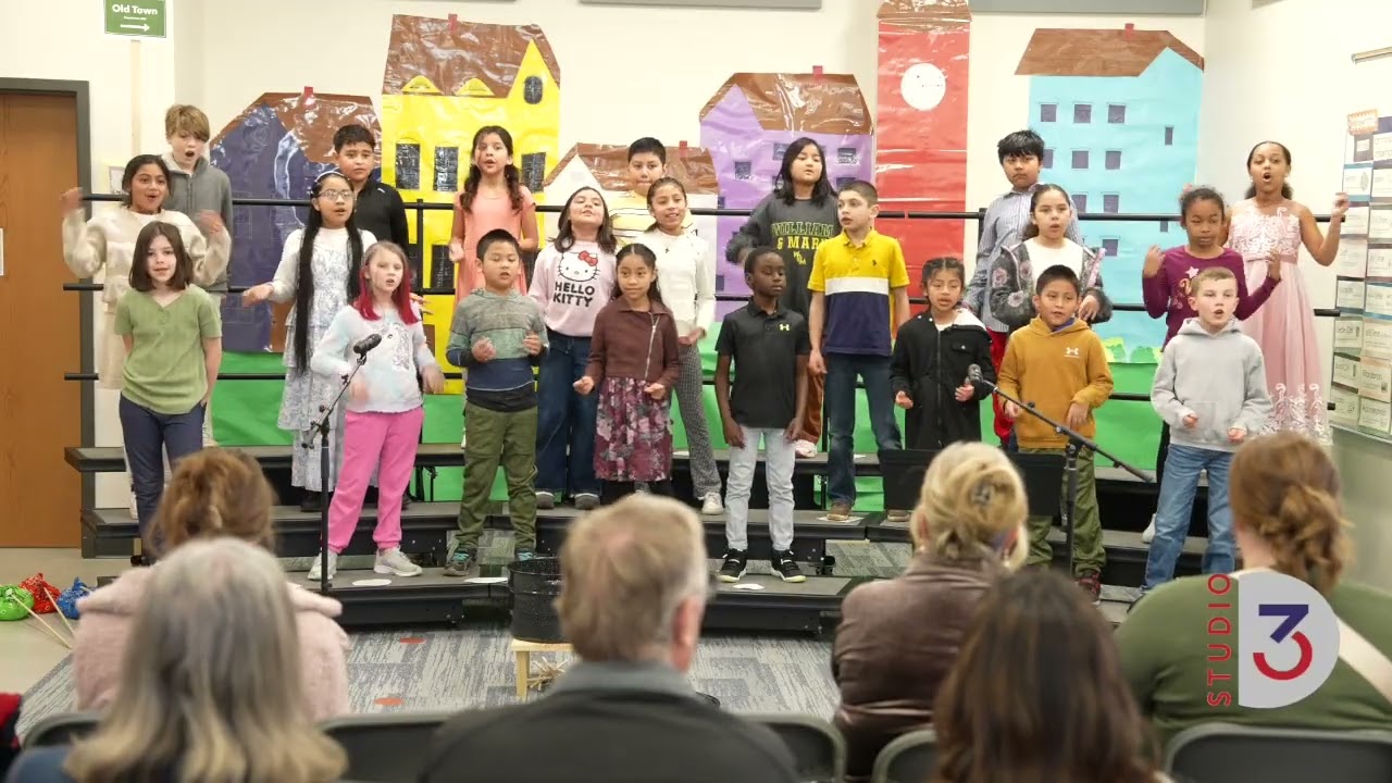 Mr. Eichenberger's 3rd Grade Class Performing Stone Soup February 18, 2026