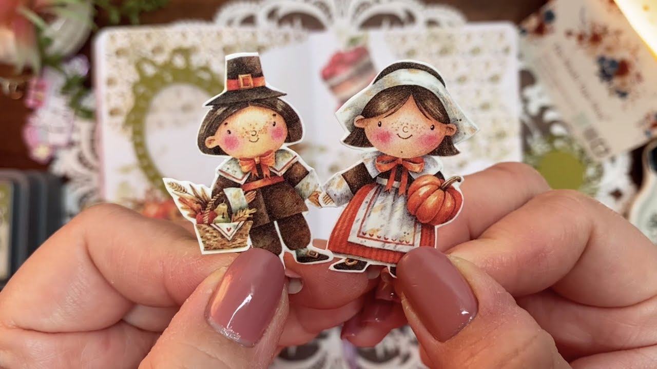 ASMR | Pumpkin Harvest 🎃 | The Washi Tape Shop | Relaxing Scrapbooking | No Music | No Talking