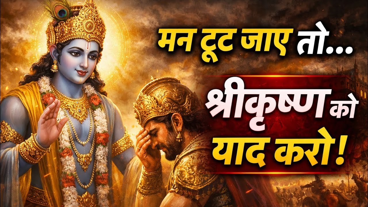 श्रीकृष्ण की यह सीख आपकी ज़िंदगी बदल देगी | Krishna Motivation in Hindi