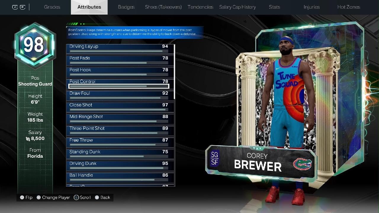 NBA 2K26 galaxy opal Corey brewer in myteam!!!