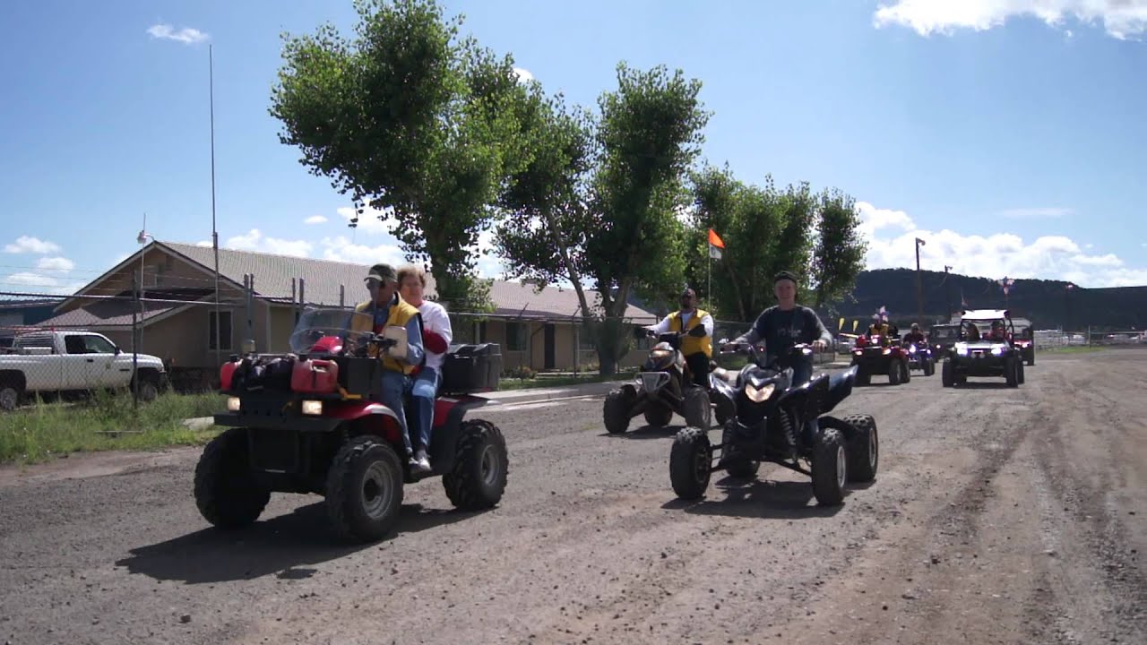 ATV parade in Eagar, AZ