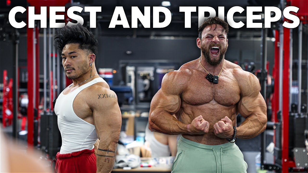 FULL CHEST & TRICEP WORKOUT OF AN OPEN BODYBUILDER