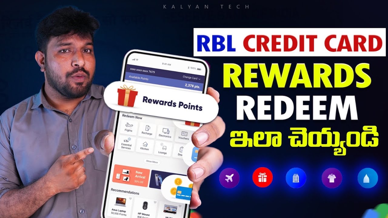 How To Redeem RBL Reward Points Telugu | RBL Credit Card Reward Points Redeem 