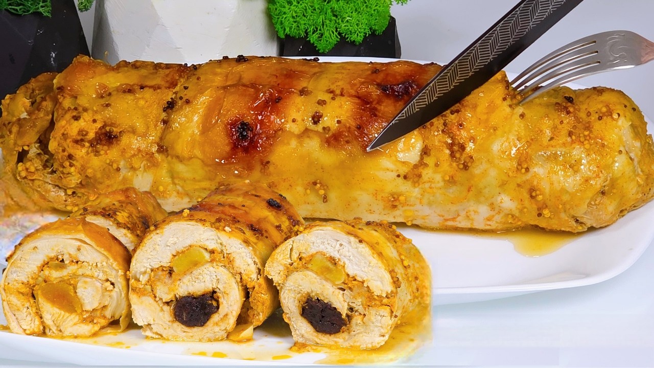 ВМЕСТО КОЛБАСЫ ПОКУПАЮ БОЛЬШУЮ КУРИЦУ✅ И ГОТОВЛЮ ШИКАРНЫЙ Сочный РУЛЕТ Он Получается ВСЕГДА!