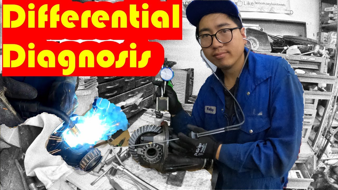 Ae86 Differential Rebuild backlash, preload, wear pattern, welding on Celica Supra 5.29 final drive
