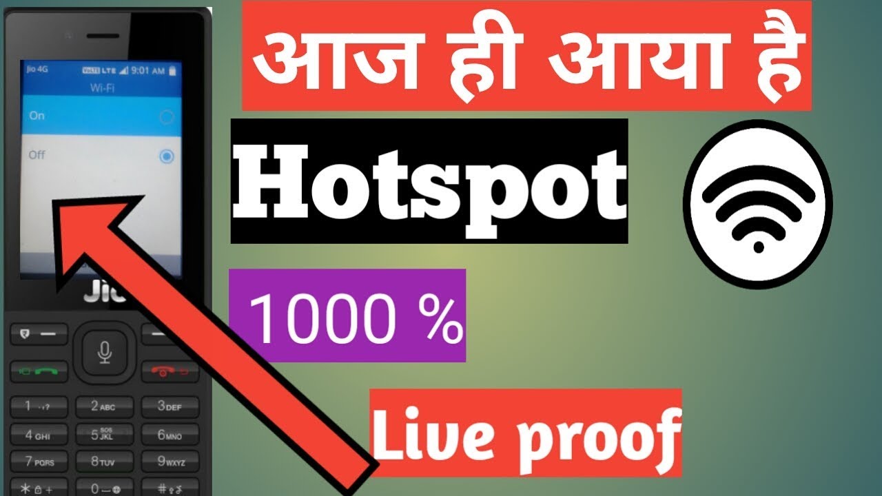 How to turn on hotspot in Jio phone || How to turn on hotspot in Jio phone