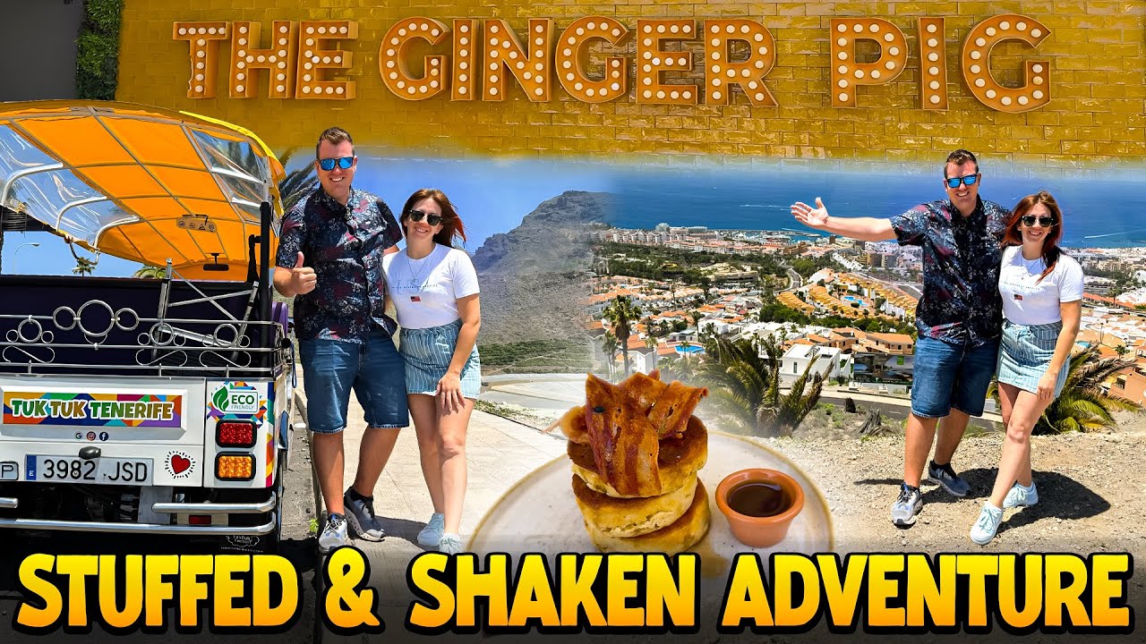 BARGAIN TUKTUK RIDE IN TENERIFE! ☀️You WON’T Believe This BREAKFAST too! 🥞