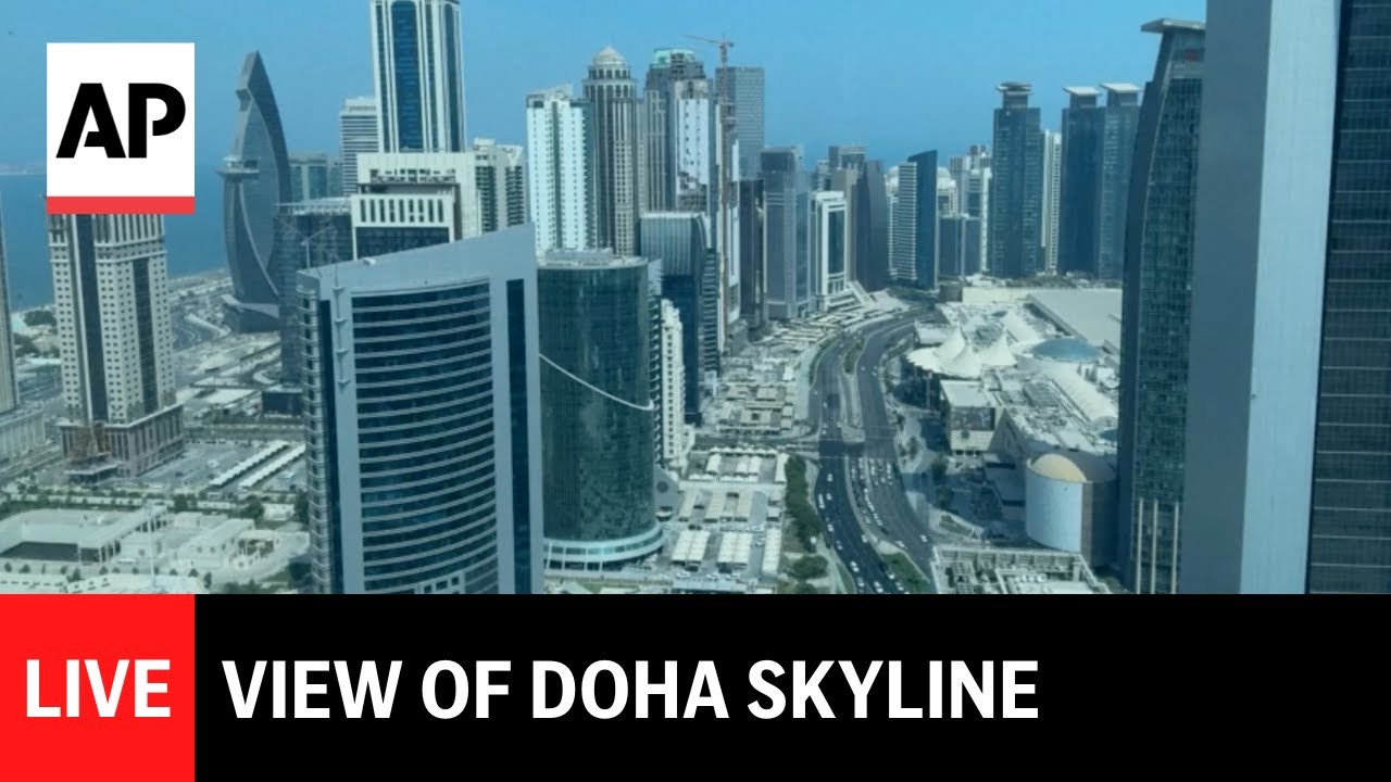 LIVE: View of Doha skyline after Israeli attack on Hamas leaders in Qatar
