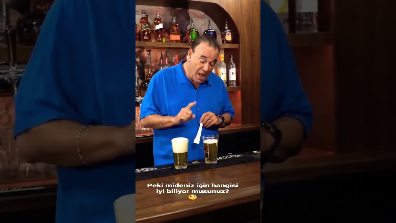 Bira bardağa nasıl d&ouml;k&uuml;l&uuml;r ?