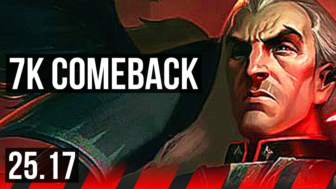 SWAIN vs SION (TOP) | Comeback | EUW Master | 25.17