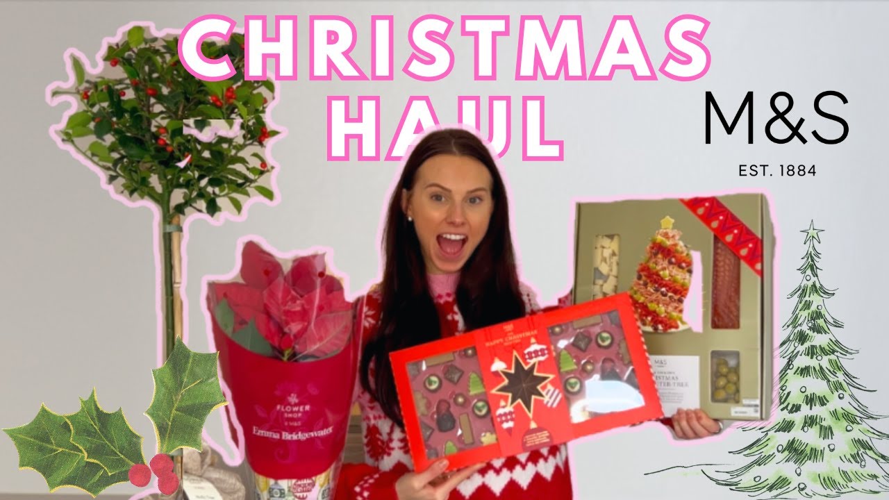 Christmas Food Haul 2024 🎄| NEW IN  M&S✨
