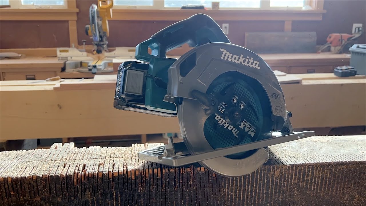 Обзор дисковой пилы MAKITA 40V!!! Это что-то новое?