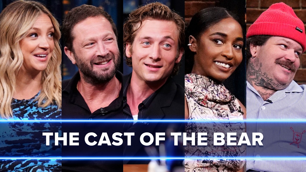 The Cast of The Bear Talk 