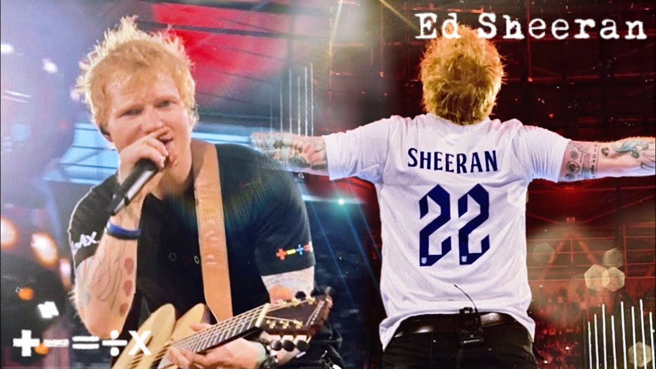 Ed Sheeran - Wembley Night 4 Highlights - with Burna Boy and Anne-Marie - Mathematics Tour 30/6/2022