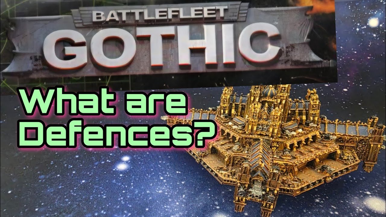 How Defences Work in Battlefleet Gothic | Stations, Fortresses & Orbital Weapons