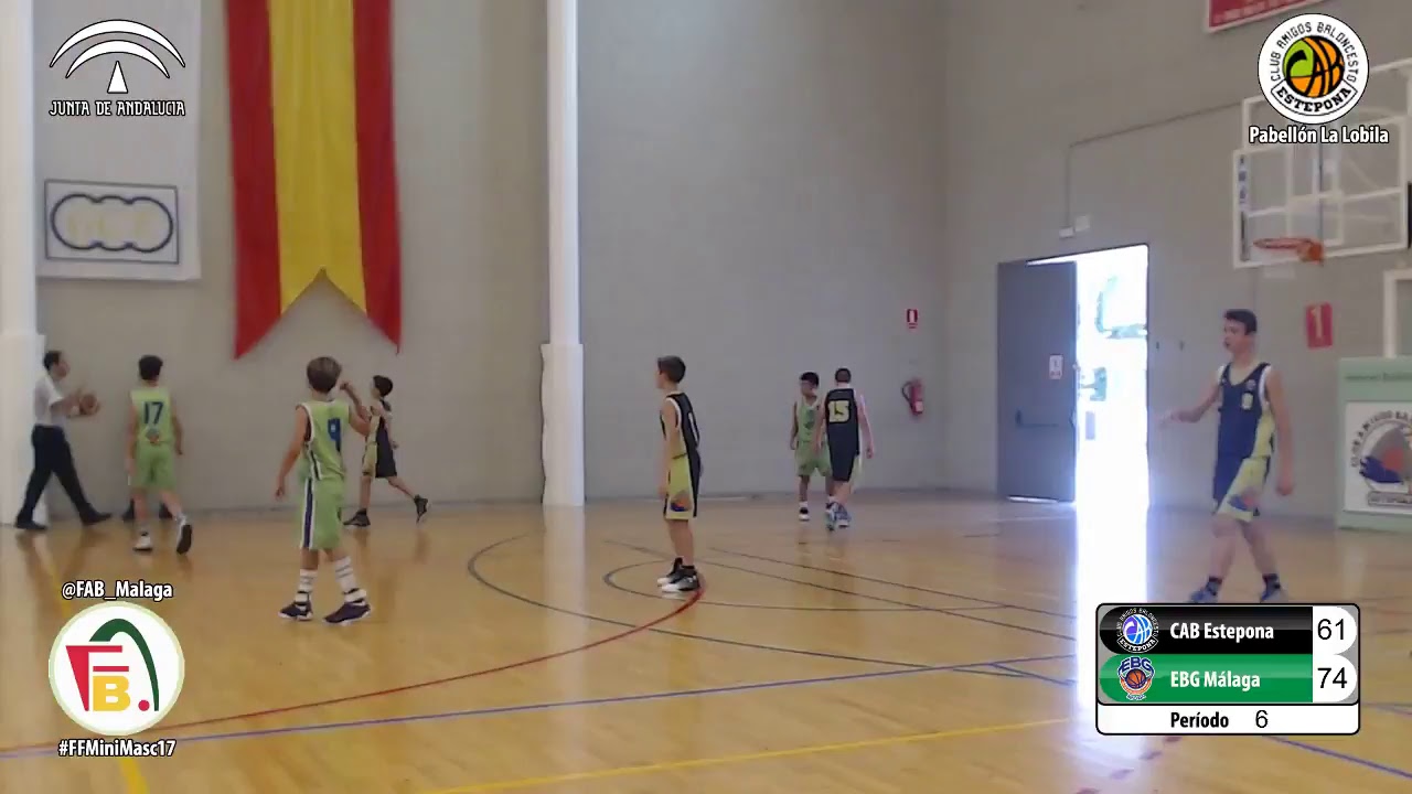 CAB Estepona vs EBG Málaga | (2ª Parte) | Fase Final | MiniBasket Masculino