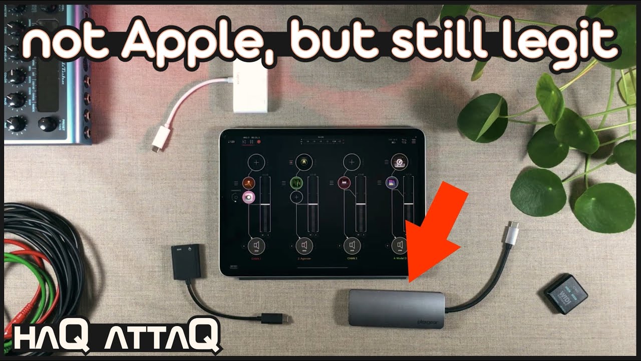 A USB-C Hub does not need to be Apple Certified | Mobile Music | haQ attaQ