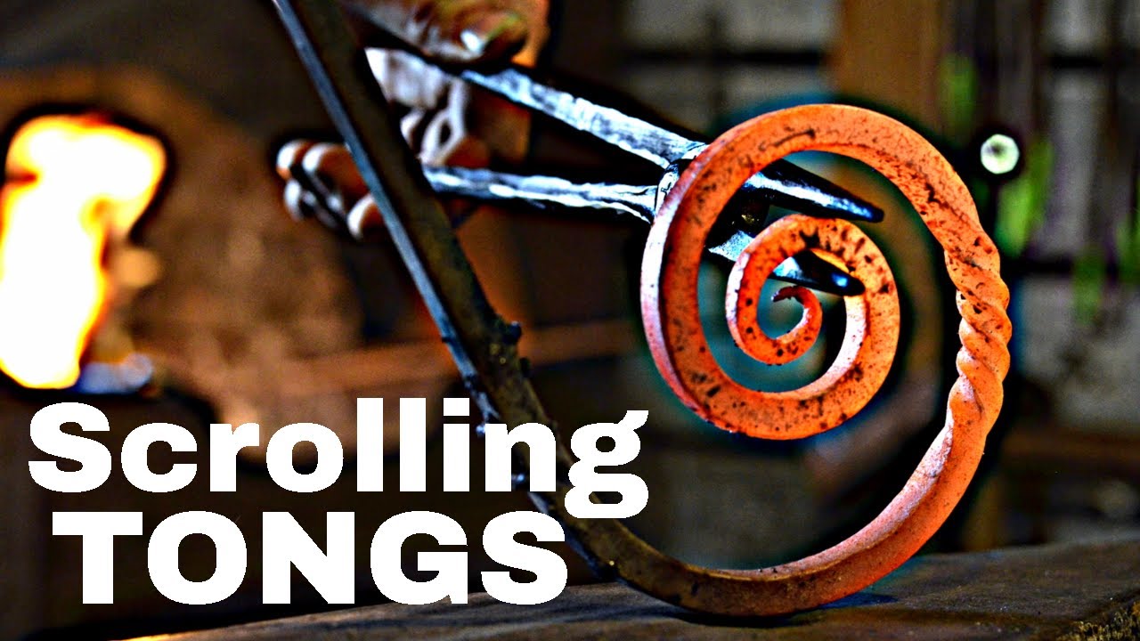 Forging Scrolling Tongs