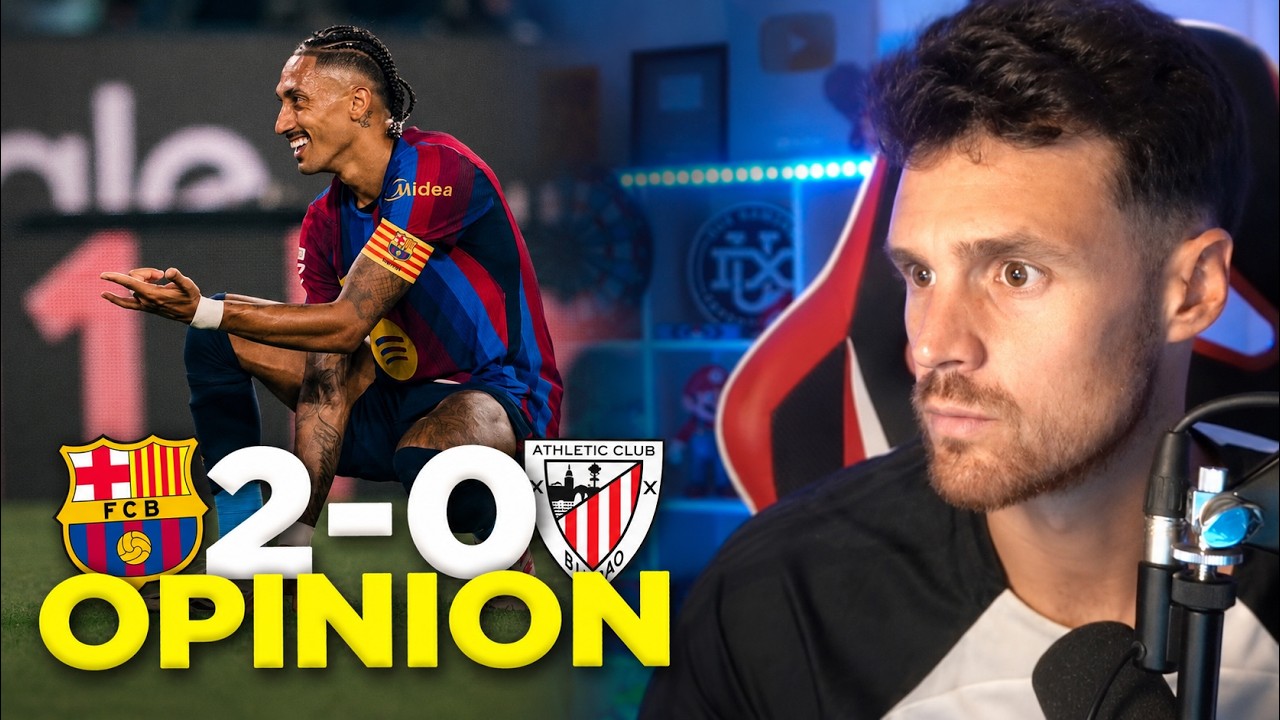 EL FC BARCELONA GANA 2-0 CONTRA EL ATHLETIC CLUB