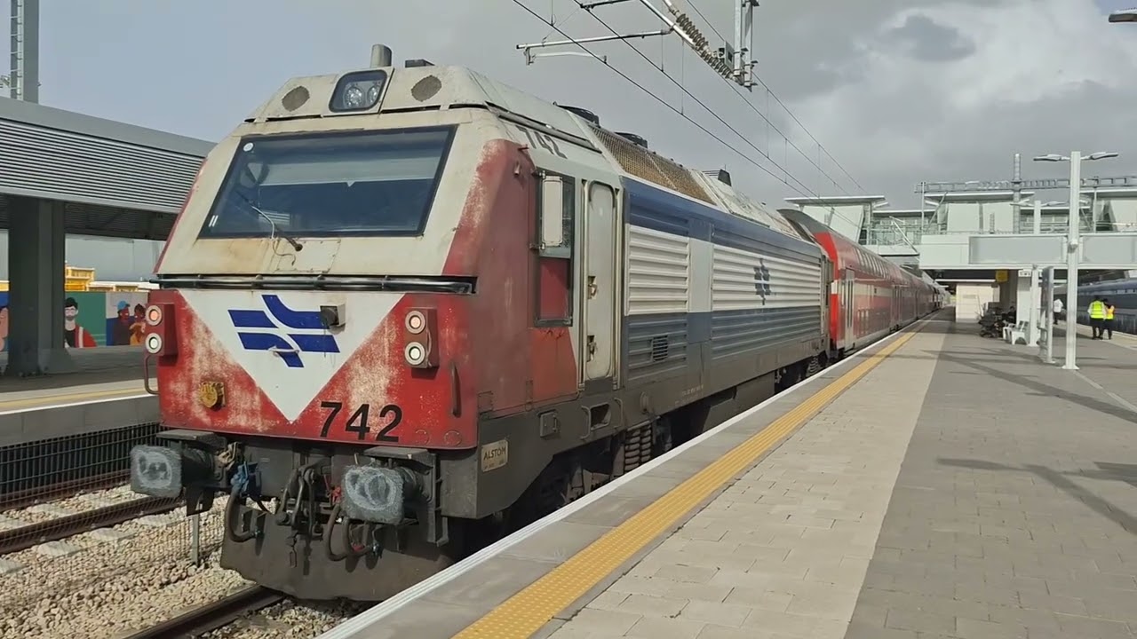 Trains at Lod Station ● 27.01.2026 | רכבות בתחנת הרכבת לוד