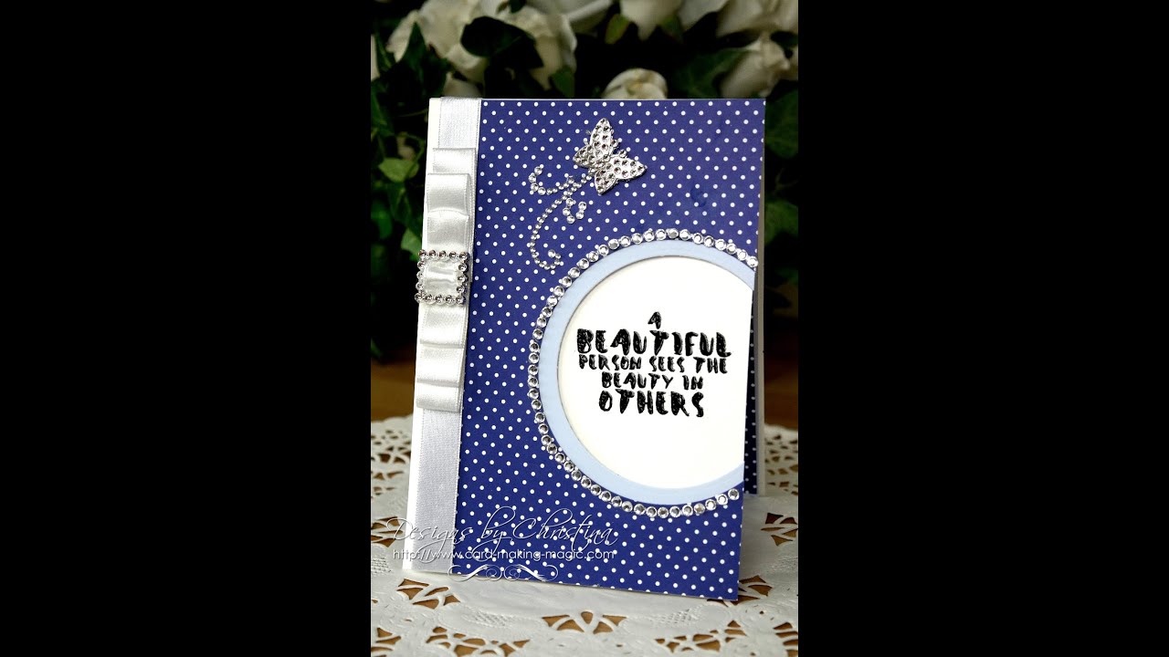 Circle Cut Out Card