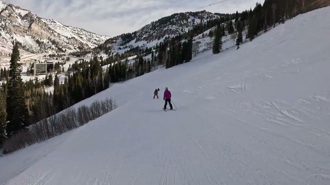 Snowbird Feb 2026 taking Bass HWY off Wilbere lift