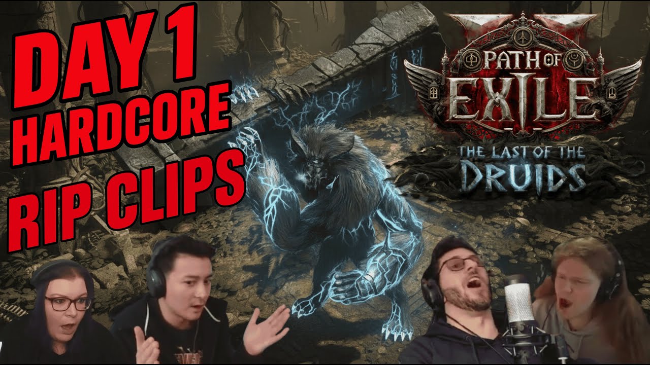 Day 1 Hardcore RIP Clips 🩸 The Last of the Druids