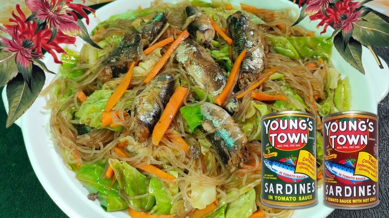 Pancit Bihon na may Sardinas, Try nyo Sobrang Sarap at Affordable