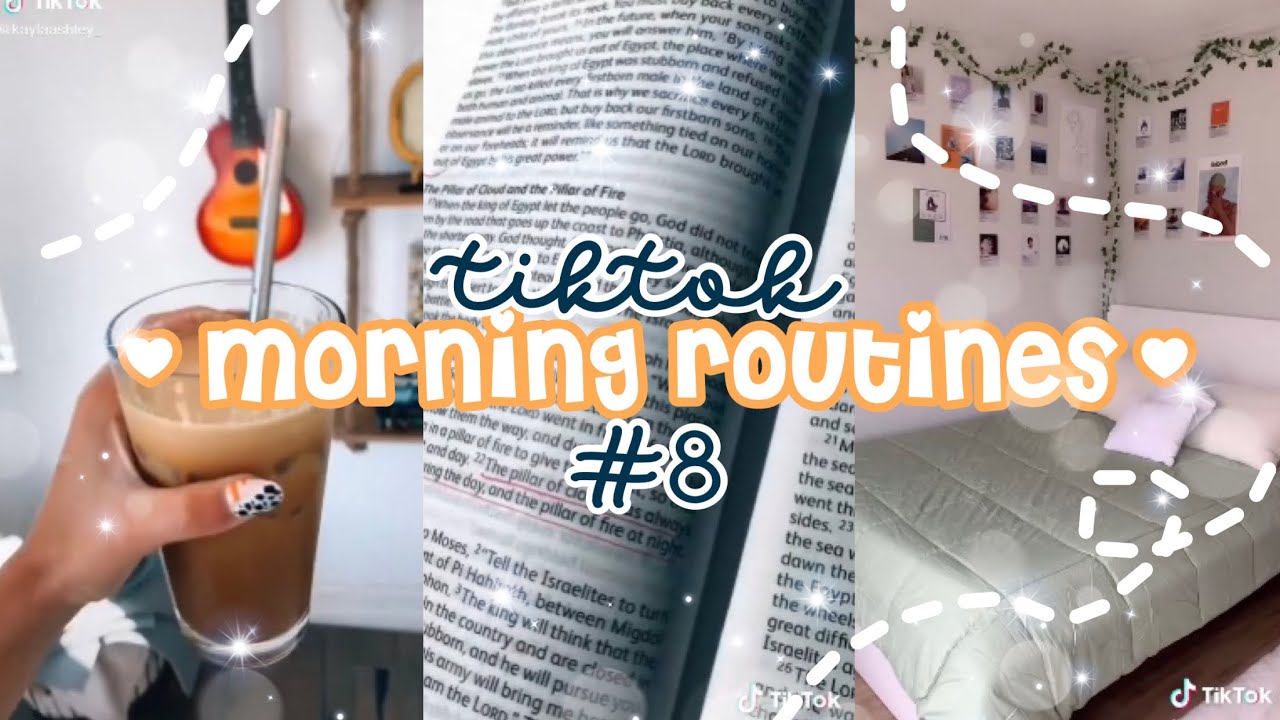 tiktok morning routines! (pt.2)