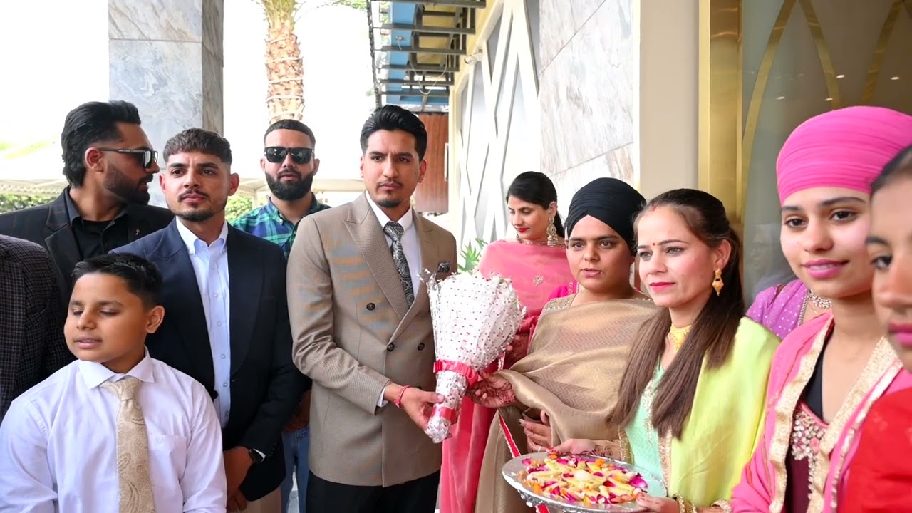 SIMRANDEEP WEDS JASPREET RING CEROMENY BY JAGGI PHOTOGRAPHY