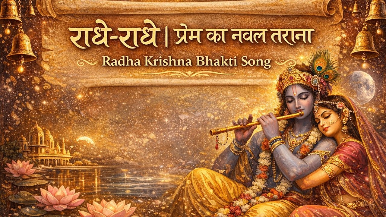 राधे-राधे | प्रेम का नवल तराना | Radha Krishna Bhakti Song | Divine 💕💕